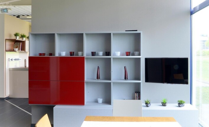 Schrankwand in der Küche Schrankwand in der Küche